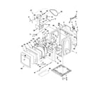 Maytag MGDB950YW2 cabinet parts diagram