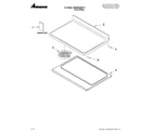 Amana AER5845QAF17 cooktop parts diagram