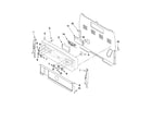 Amana AER5845QAF17 control panel parts diagram