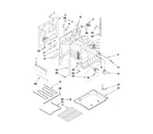 Whirlpool WDE350LVB01 chassis parts diagram