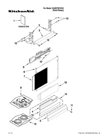 Door and panel parts
