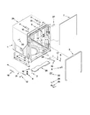 Tub and frame parts