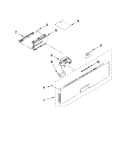 Control panel and latch parts