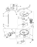 Pump, washarm and motor parts