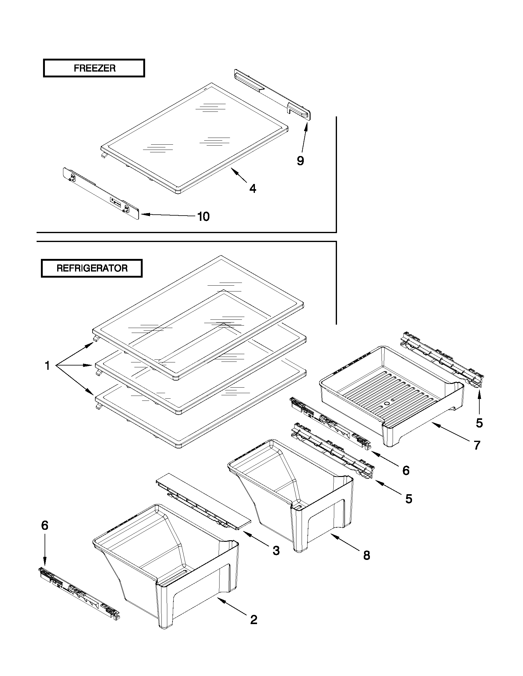 SHELF PARTS