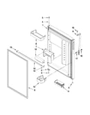Refrigerator door parts