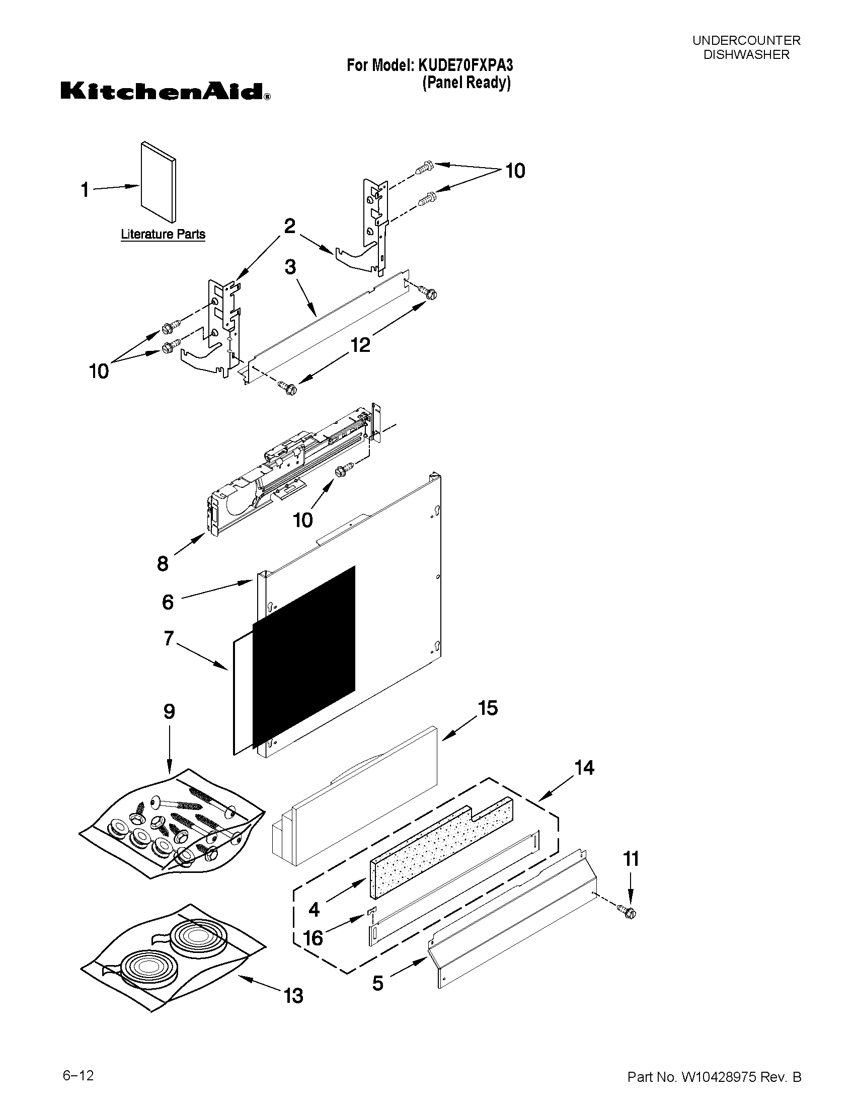 Door and panel parts