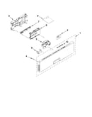 Control panel and latch parts
