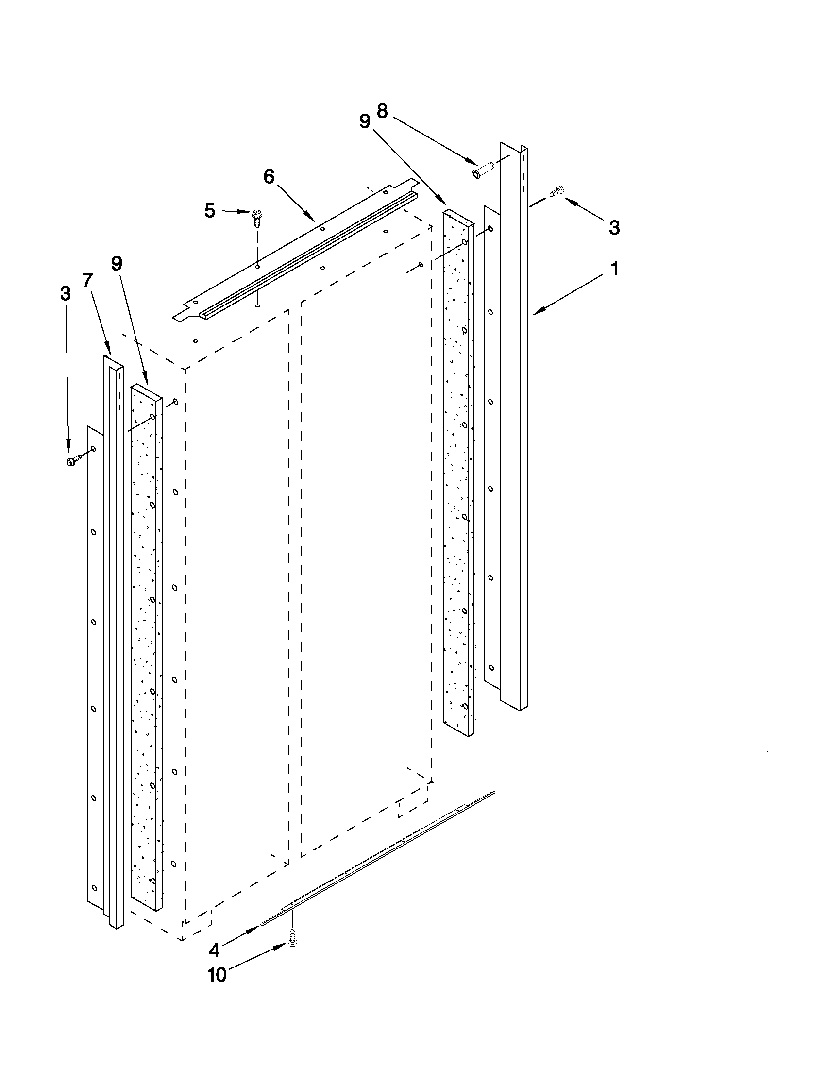 Cabinet trim parts
