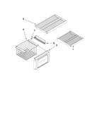 Freezer shelf parts