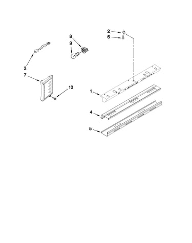 Control panel parts