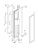 Freezer door parts