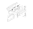 KitchenAid YKIRS608BSS0 control panel parts diagram