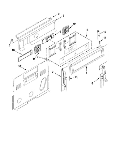 Control panel parts