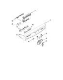 Control panel and latch parts