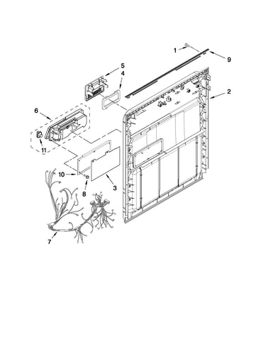 Inner door parts