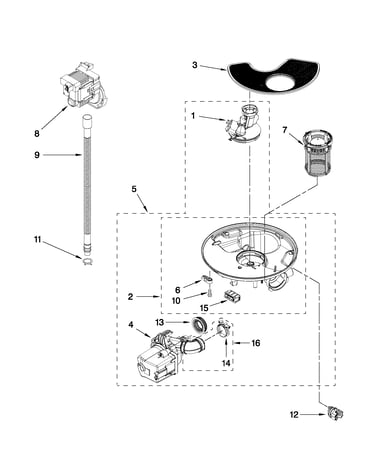 Pump and motor parts