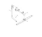 Ikea IUD6100YW1 upper wash and rinse parts diagram