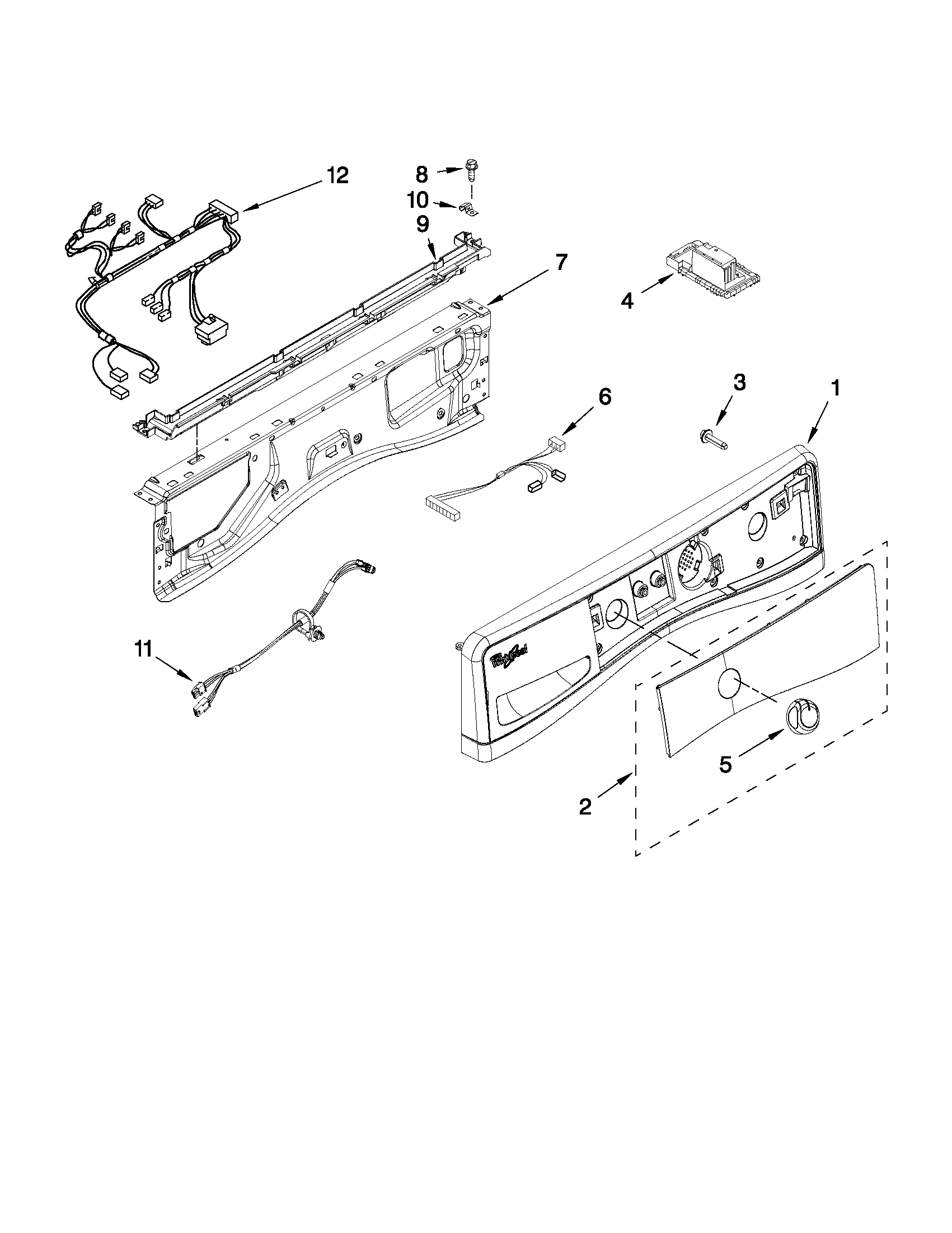 Control panel parts