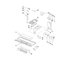 Ikea IMH16XWS2 interior and ventilation parts diagram