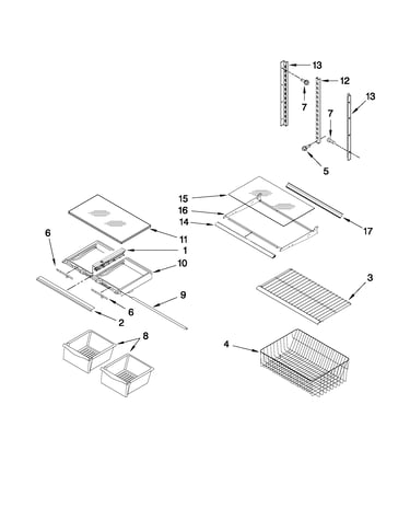 Shelf parts