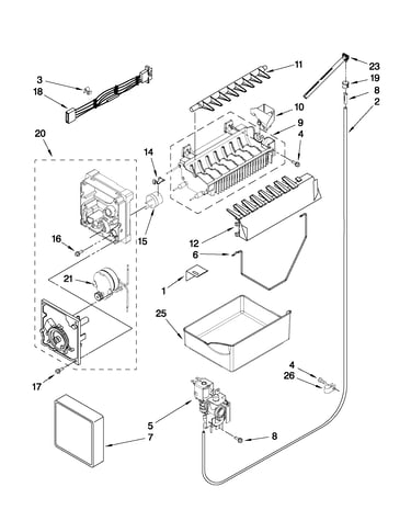 Icemaker parts