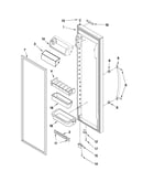 Refrigerator door parts