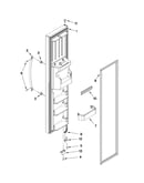 Freezer door parts