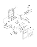 Dispenser front parts