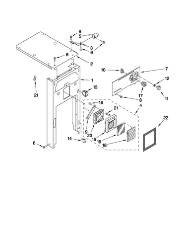 Panel and control parts