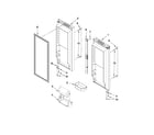 Ikea IX5HHEXWS09 refrigerator door parts diagram