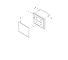KitchenAid KFCS22EVBL4 freezer door parts diagram