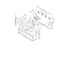Maytag YMER7660WB1 control panel parts diagram