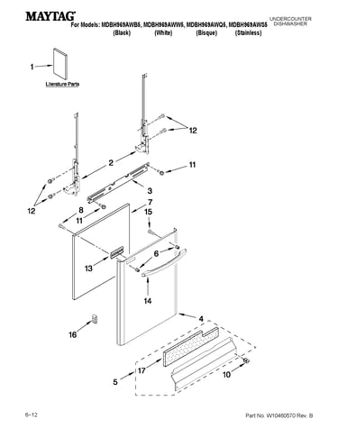 Door and panel parts