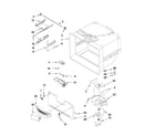 Jenn-Air JFC2290VTB4 freezer liner parts diagram