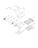 Internal oven parts