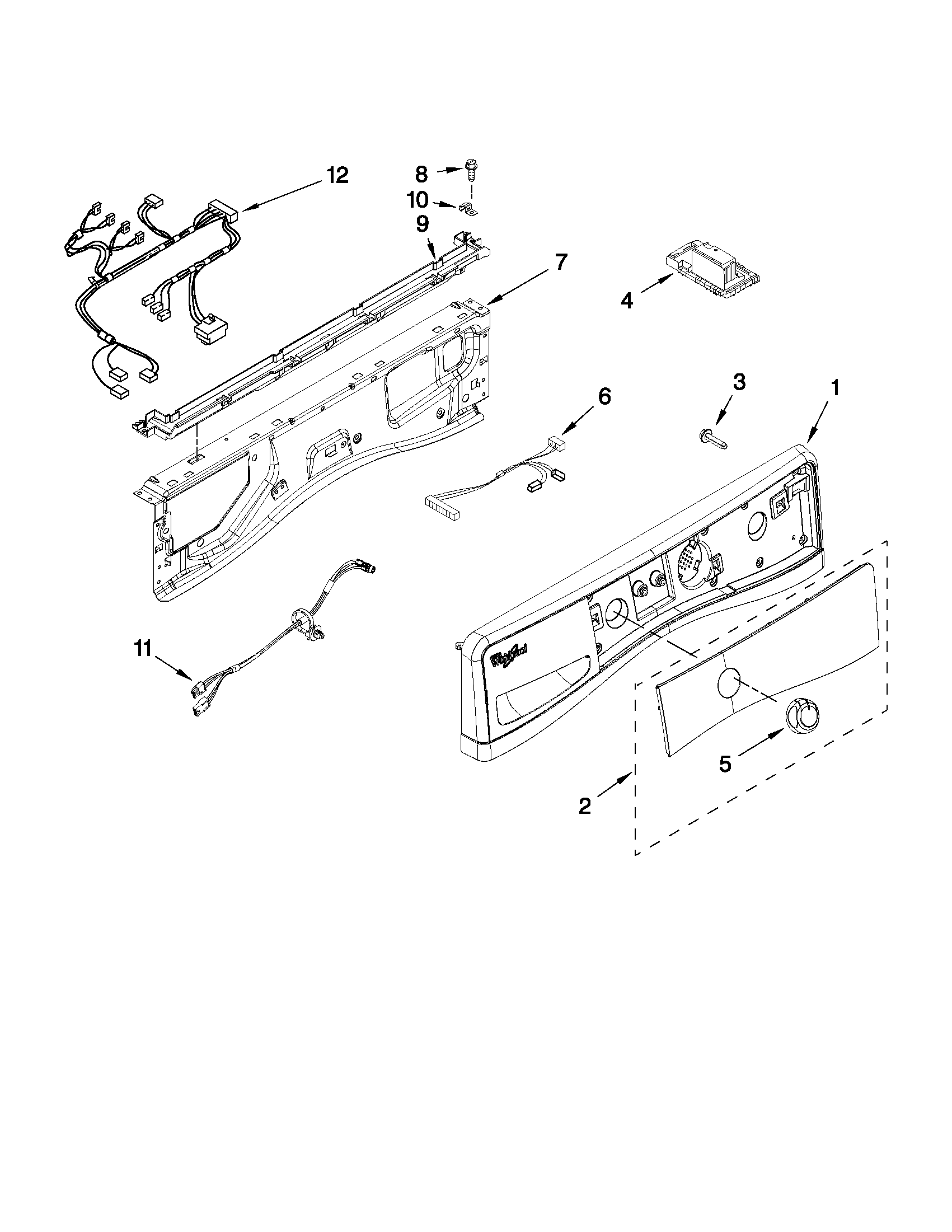 Control panel parts
