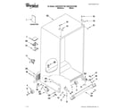 Whirlpool 5WSC20CAYY00 cabinet parts diagram