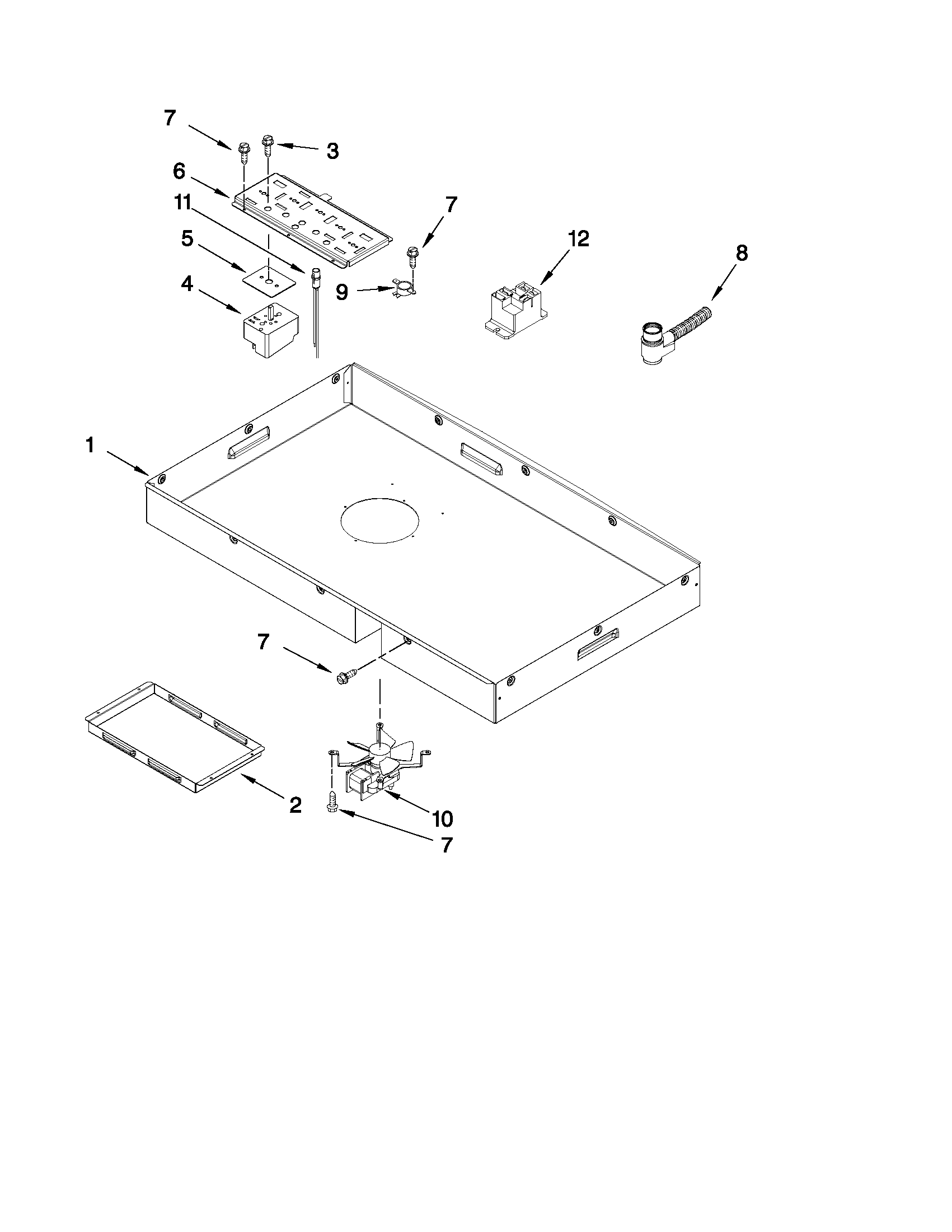 BURNER BOX PARTS