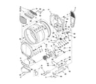 Maytag YMEDE500VW2 bulkhead parts diagram
