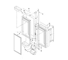Jenn-Air JFC2290VPF3 refrigerator door parts diagram