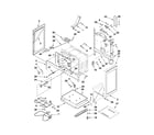 Whirlpool YWFE366LVQ0 chassis parts diagram