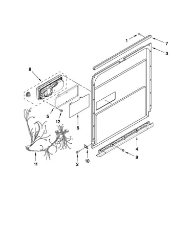 Inner door parts
