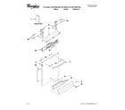 Whirlpool WDT790SAYB0 door and panel parts diagram