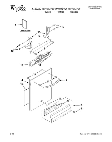 Door and panel parts