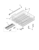 Upper rack and track parts
