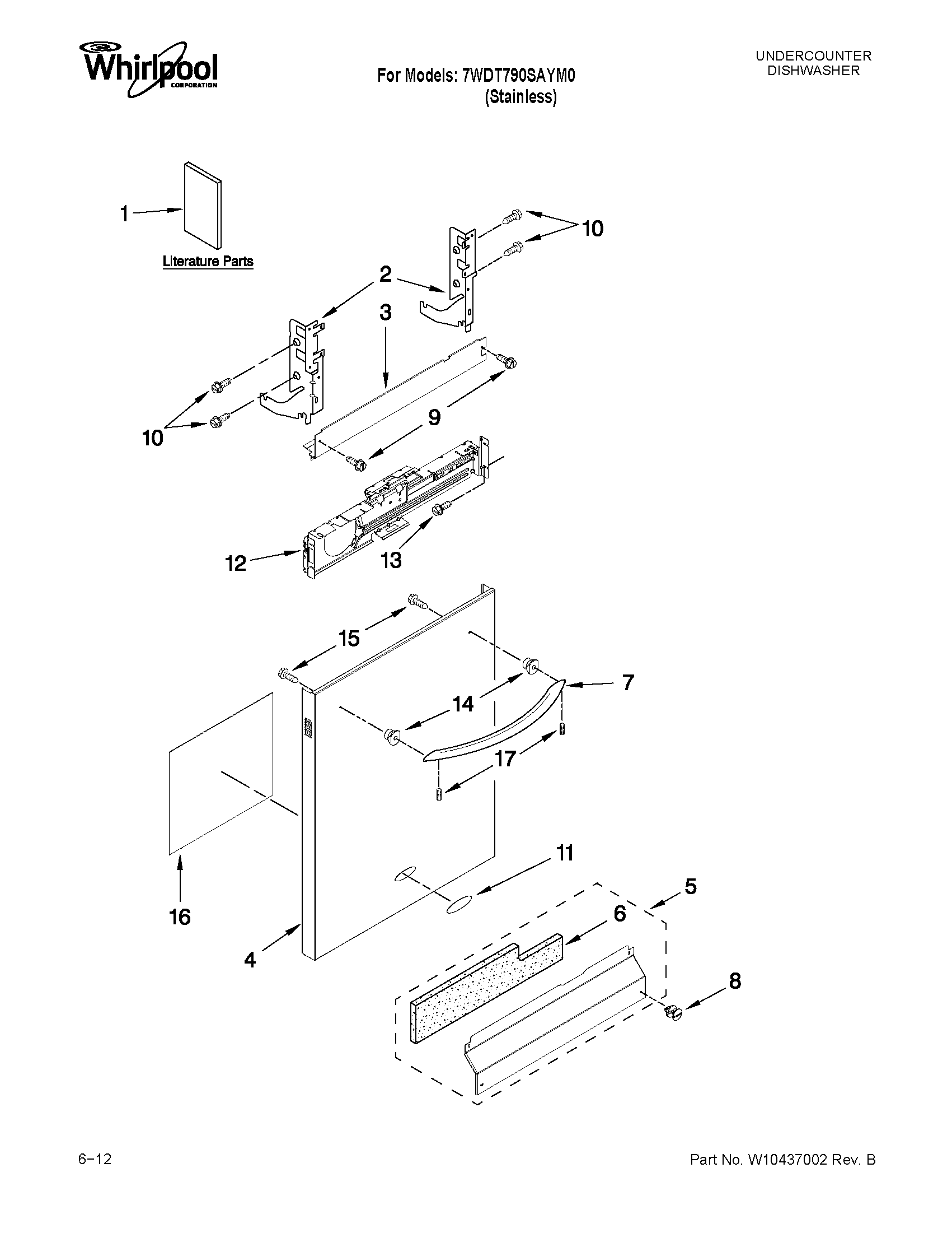Door and panel parts