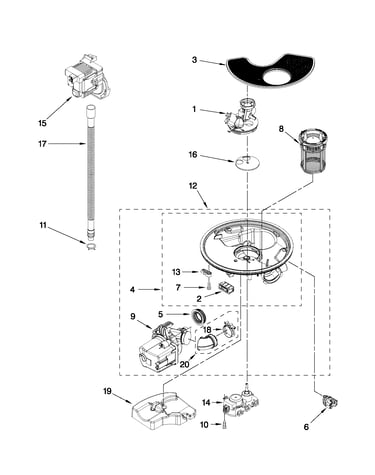 Pump and motor parts