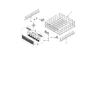 Whirlpool WDT910SSYW0 lower rack parts diagram