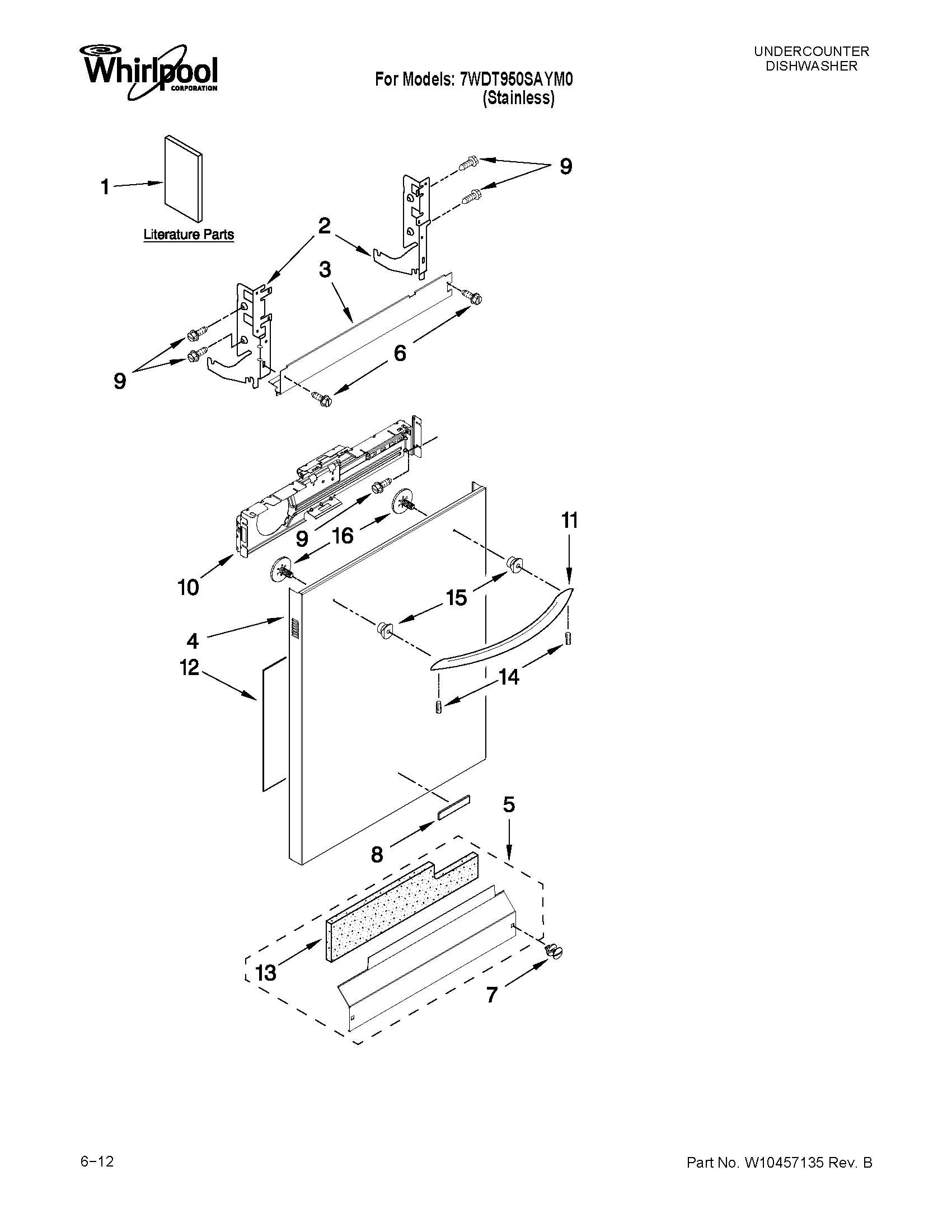 Door and panel parts